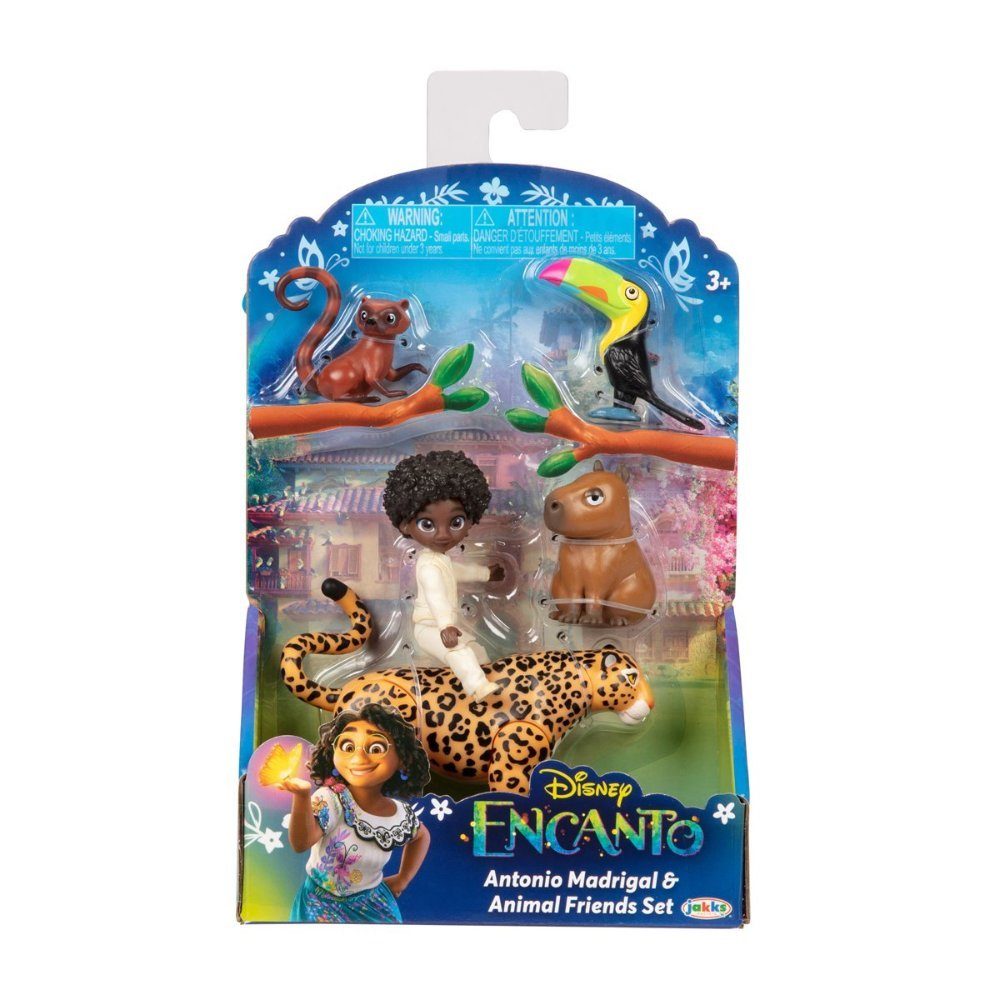 Jakks Pacific Puppen Accessoires-Set Disney Encanto Antonio und Tiere Kleines Puppenset
