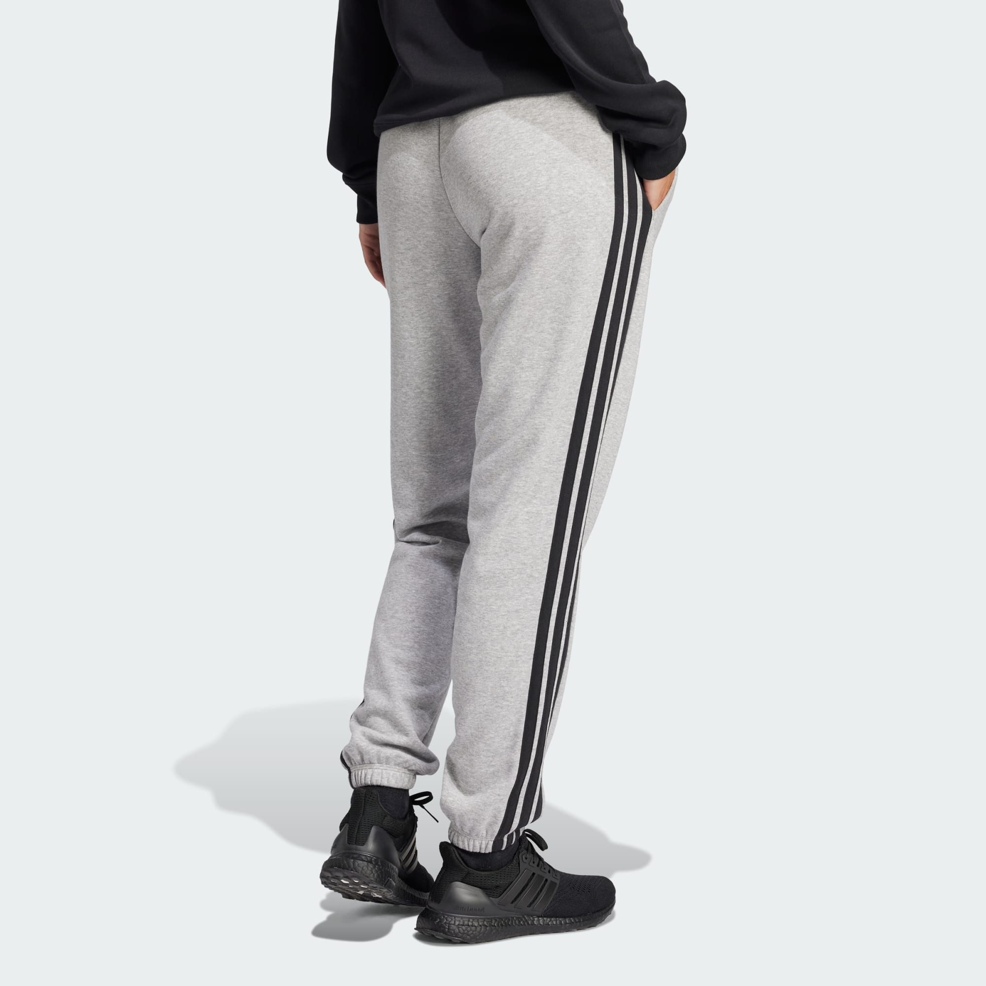 adidas Sportswear Sporthose ESSENTIALS 3-STREIFEN FRENCH TERRY CUFFED HOSE günstig online kaufen