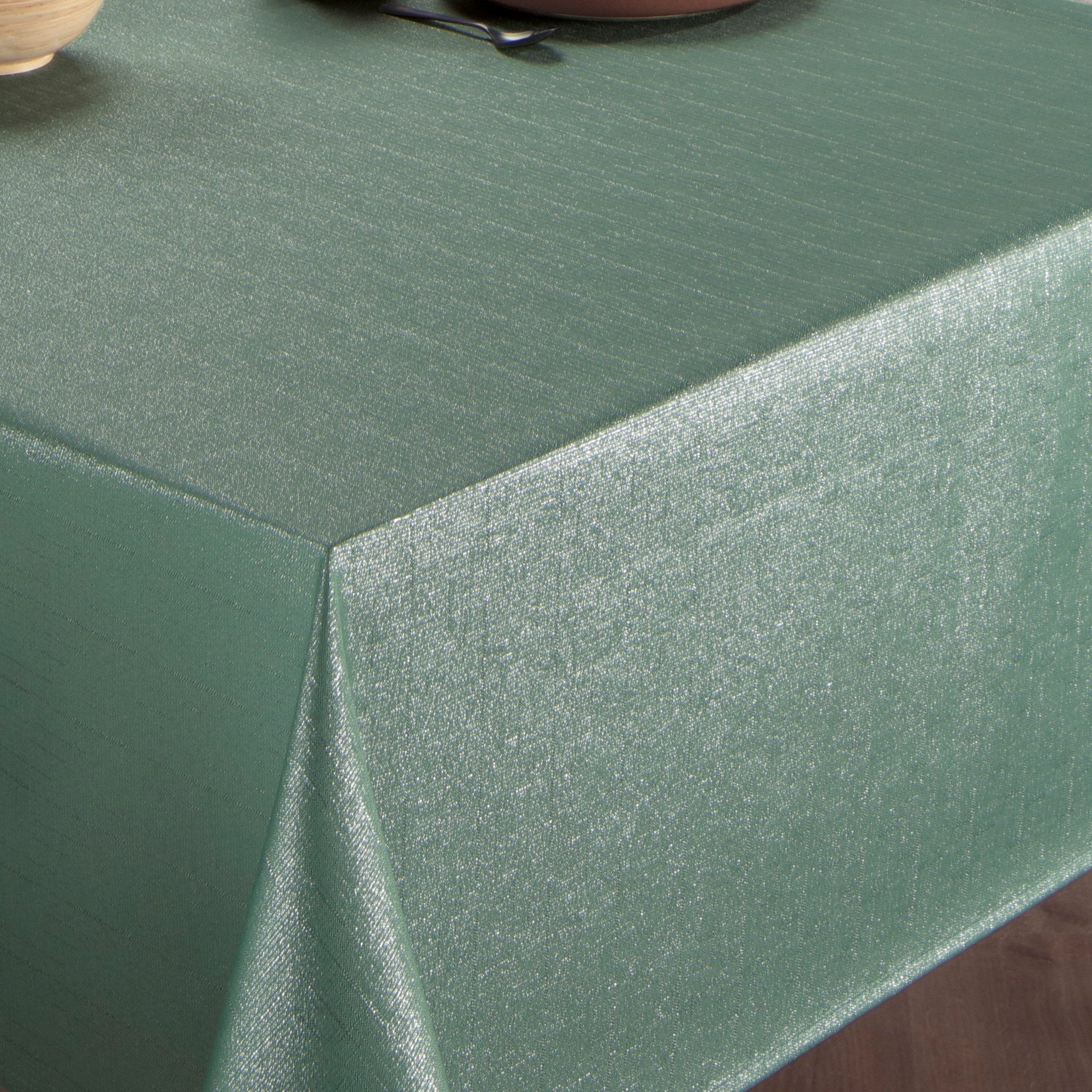Beautex Tischdecke Lurex Tischdecke Weihnachten, Silber günstig online kaufen