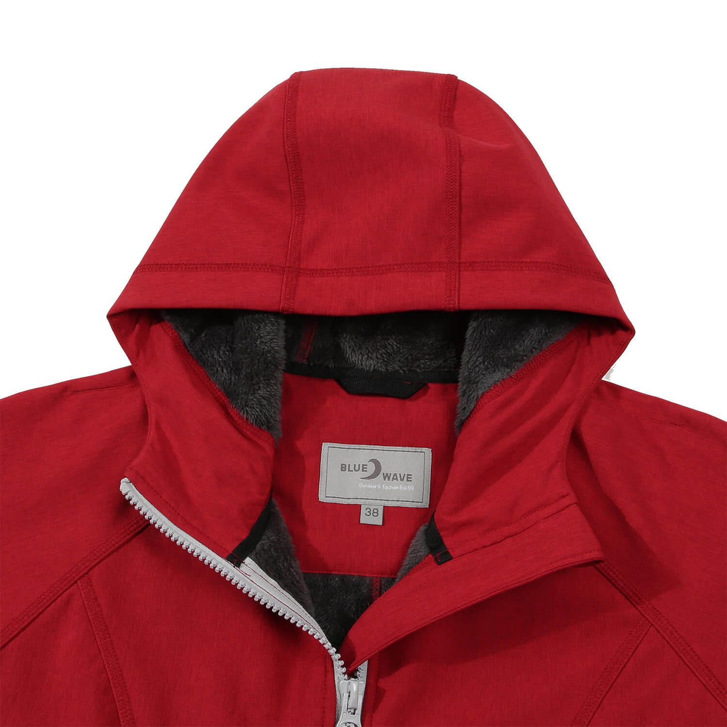 Blue Wave Softshellmantel Mareike Damen Softshellparka Mareike mit Fleece-Futter - Wasserdichter Mantel