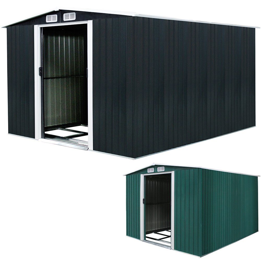 Mucola Gerätehaus »Geräteschrank 7,6m² Geräteschuppen Gerätehaus Metall