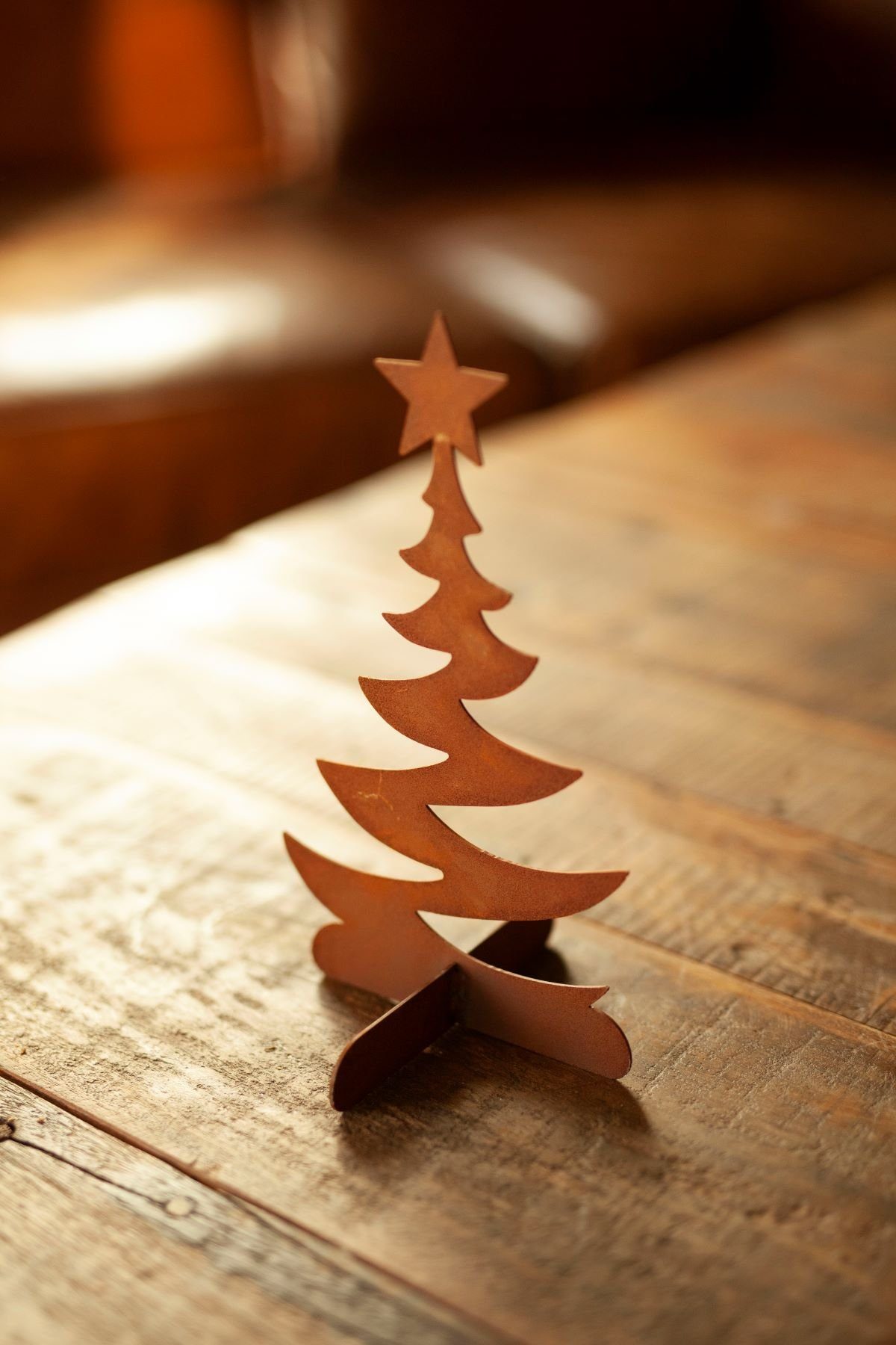 Weihnachtsbaum - Ferrum Tischdeko Art Weihnachtsfigur Edelrost
