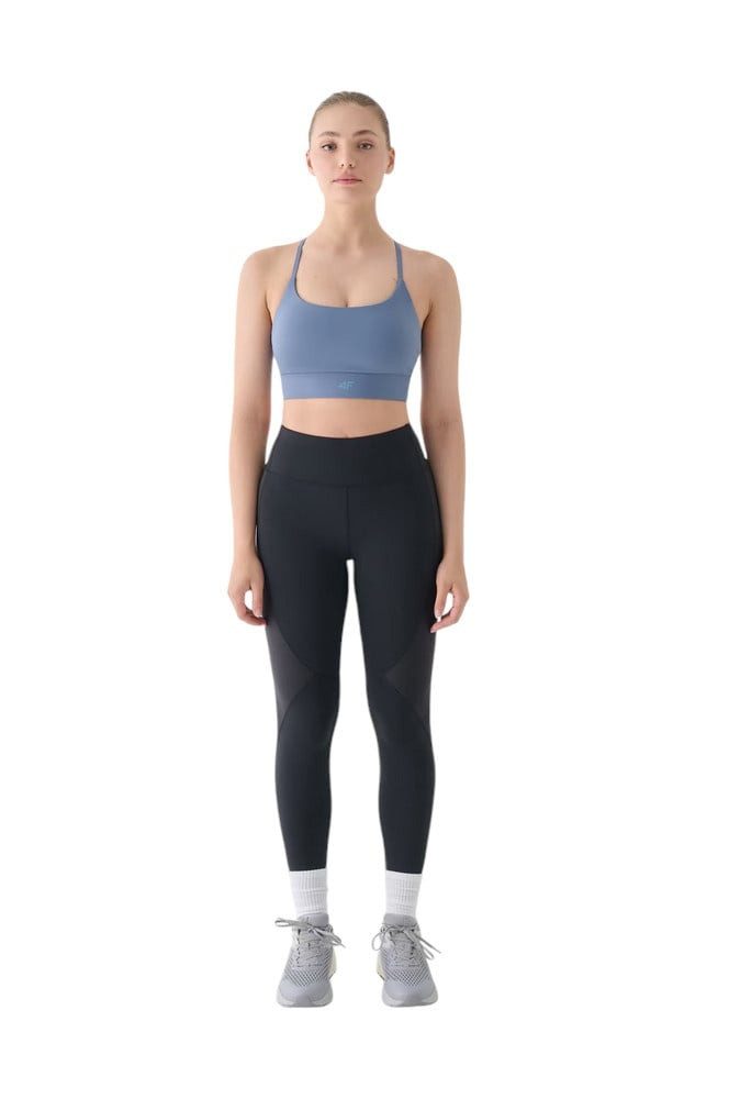 4F Leggings FNK (schnelltrocknend, hoher Bund) anthrazitgrau Damen