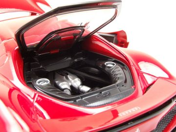 Bburago Modellauto Ferrari 296 GTB rot Modellauto 1:18 Bburago, Maßstab 1:18