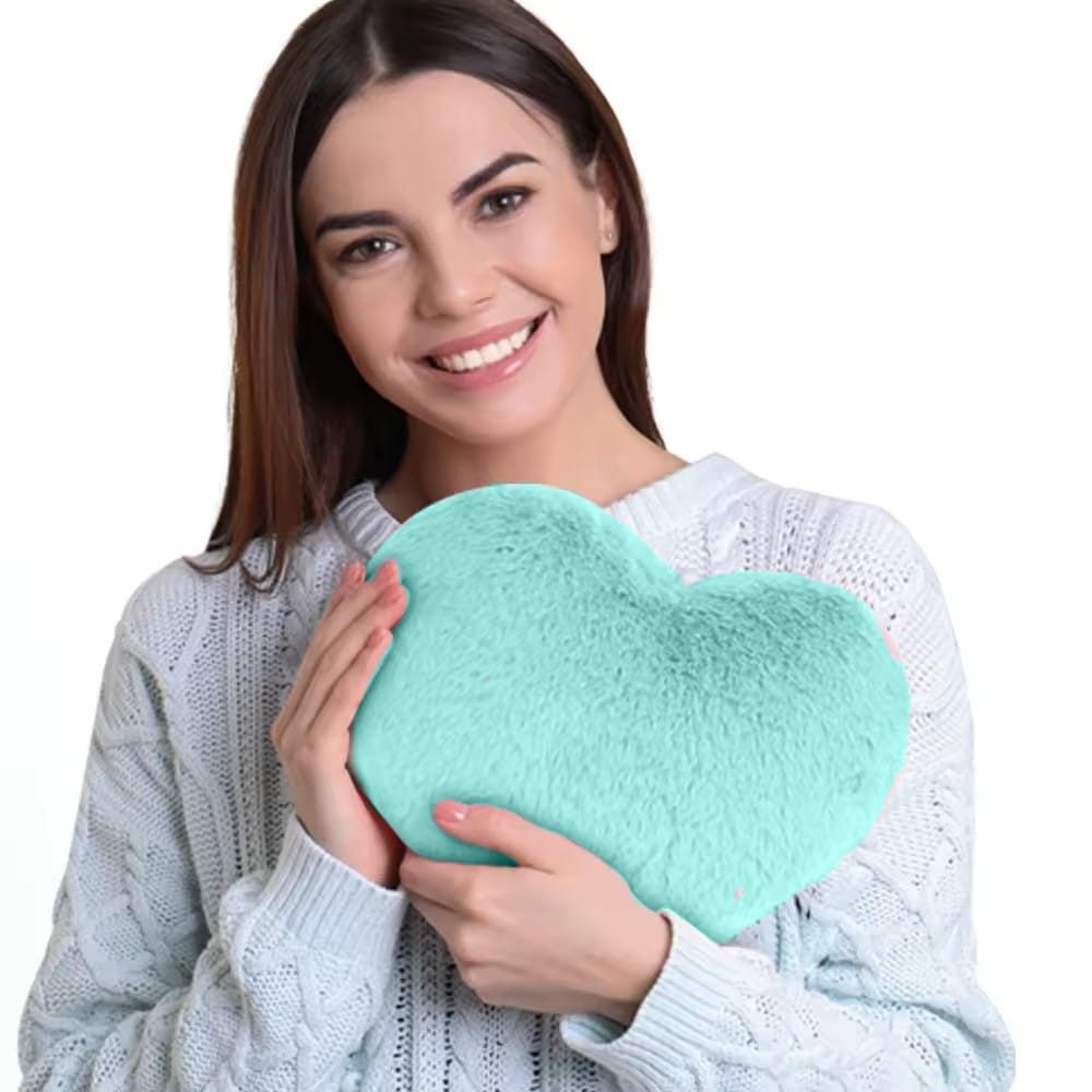 VewoTex Heizkissen Lavendel Wärmekissen » Körnerkissen » Heizkissen für die Mikrowelle, Einzelnes Heizkissen 1-tlg., Kissenhülle & Innenbeutel, » Herzkissen 25 x 20 cm mit Lavendel Duft