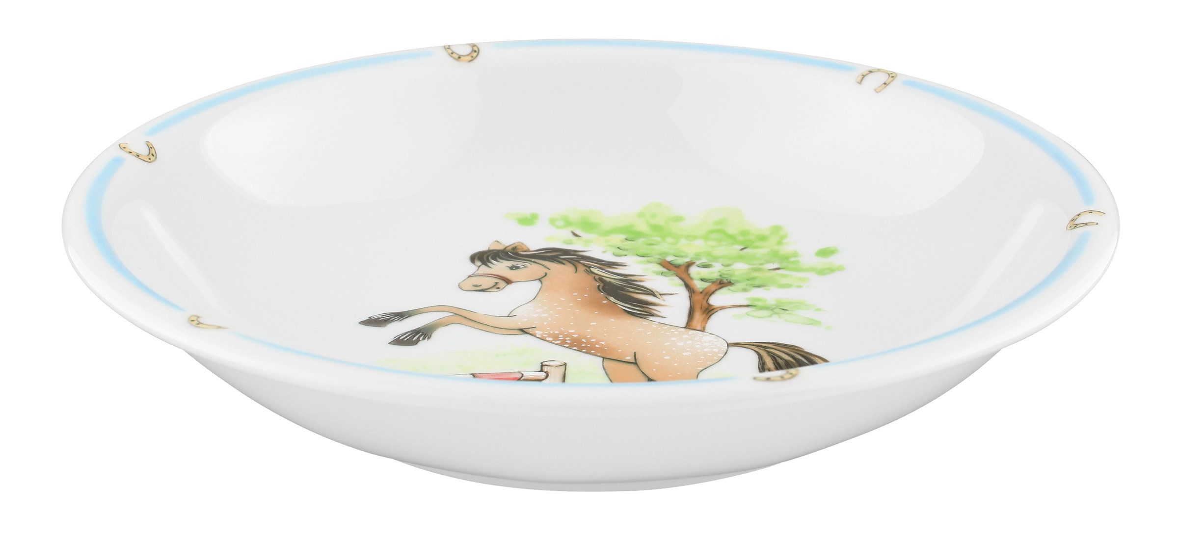 Seltmann Weiden Suppenteller Compact - Mein Pony, (1 St), rund 20 cm