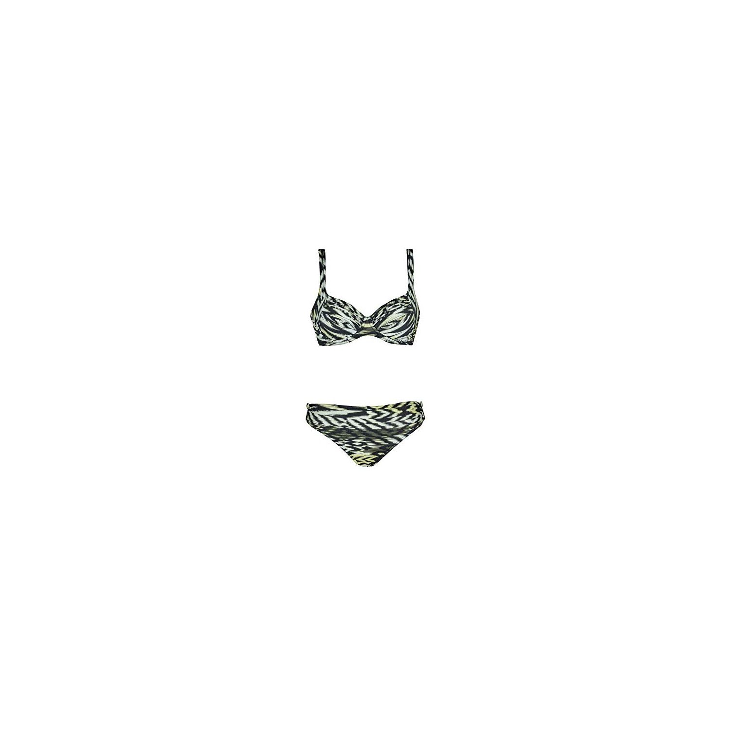 Sunflair Bügel-Bikini Damen Bikini CARIBBEAN TEMPTATION - 975 schwarz/grün / 38D