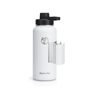 REDOM Isolierflasche Edelstahl Trinkflasche Thermosflasche Isolierte Wasserflasche 946ml, BPA-Frei Auslaufsicher Kohlensäure geeignet mit 2 Strohhalm 2 Deckel