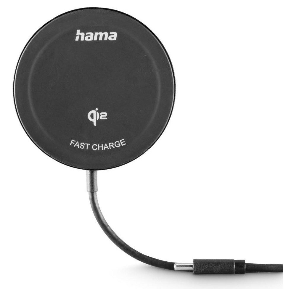Hama Hama Qi2-Ladegerät 15W für Qi-Geräte. Handy-Netzteile (Überhitzungsschutz integriert)