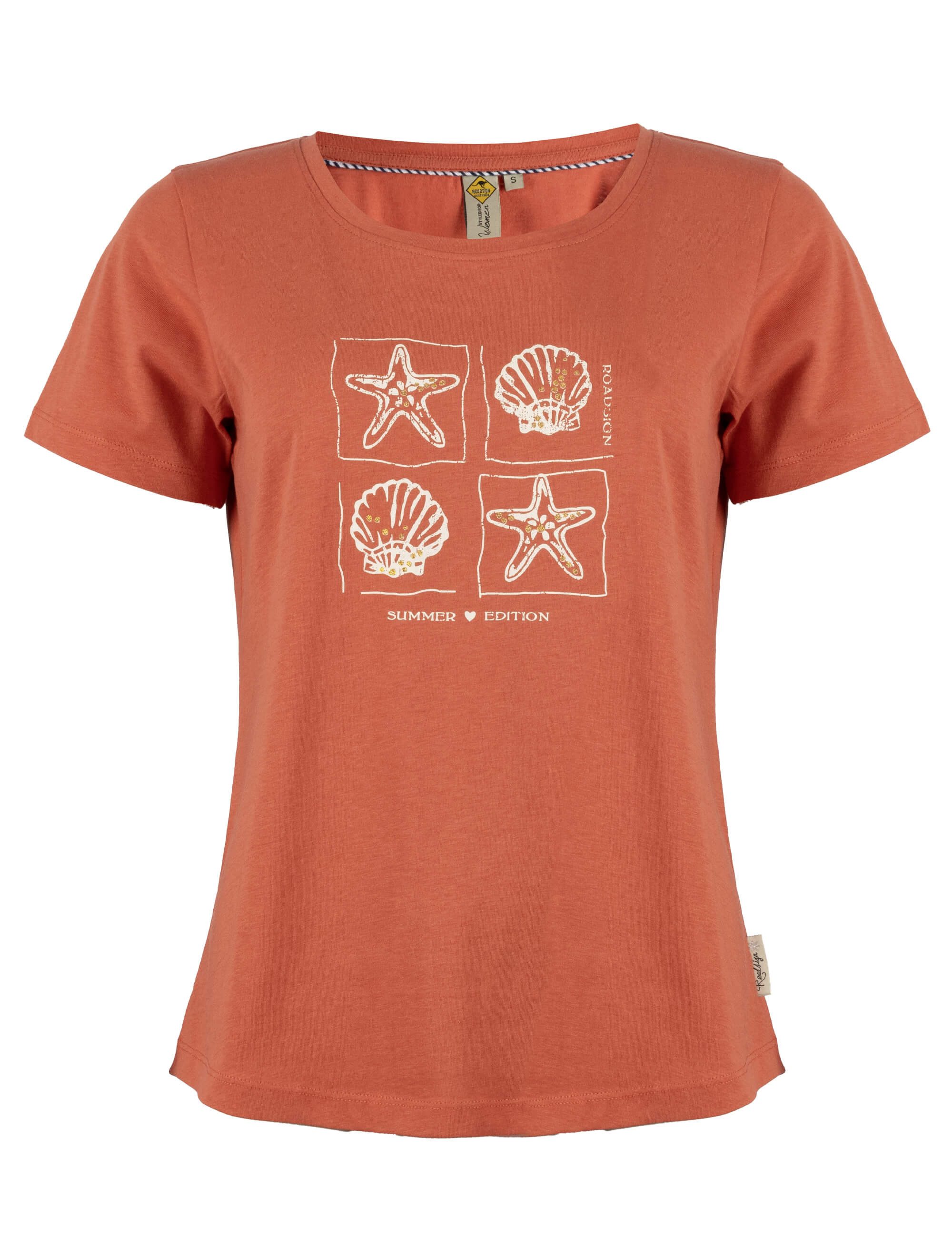 ROADSIGN australia T-Shirt Seastar (1, 1-tlg., 1) mit maritimem Print, weiche Baumwolle, sommerlicher Casual-Look