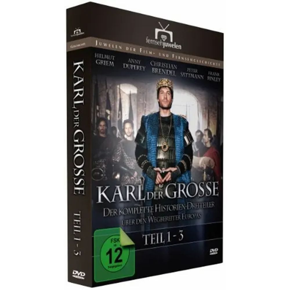 DVD Karl der Große - Der komplette Historien-Dreiteiler (Fernsehjuwelen)