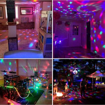 LANOR LED Dekolicht Stage Strobe Lights,Party Lights mit Fernbedienung,DJ Beleuchtung