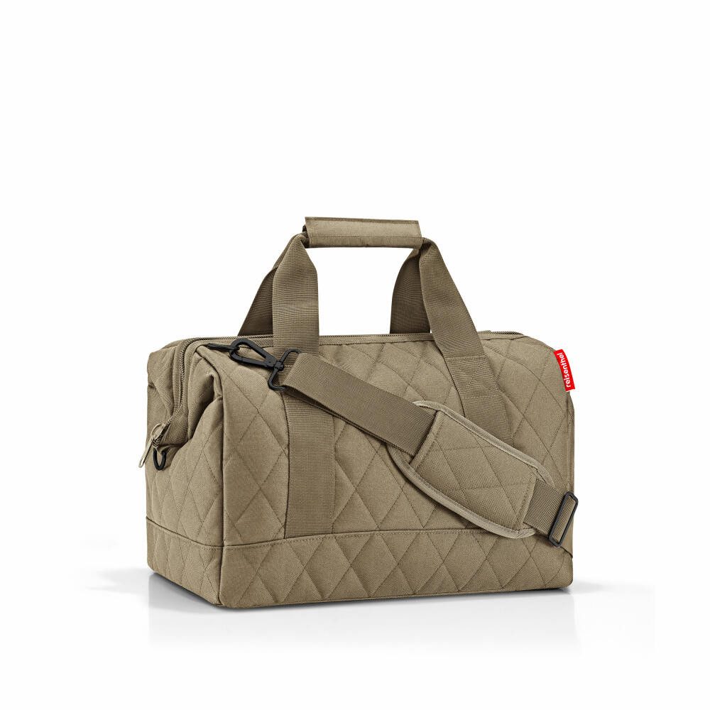 REISENTHEL® Reisetasche allrounder M Rhombus Olive günstig online kaufen