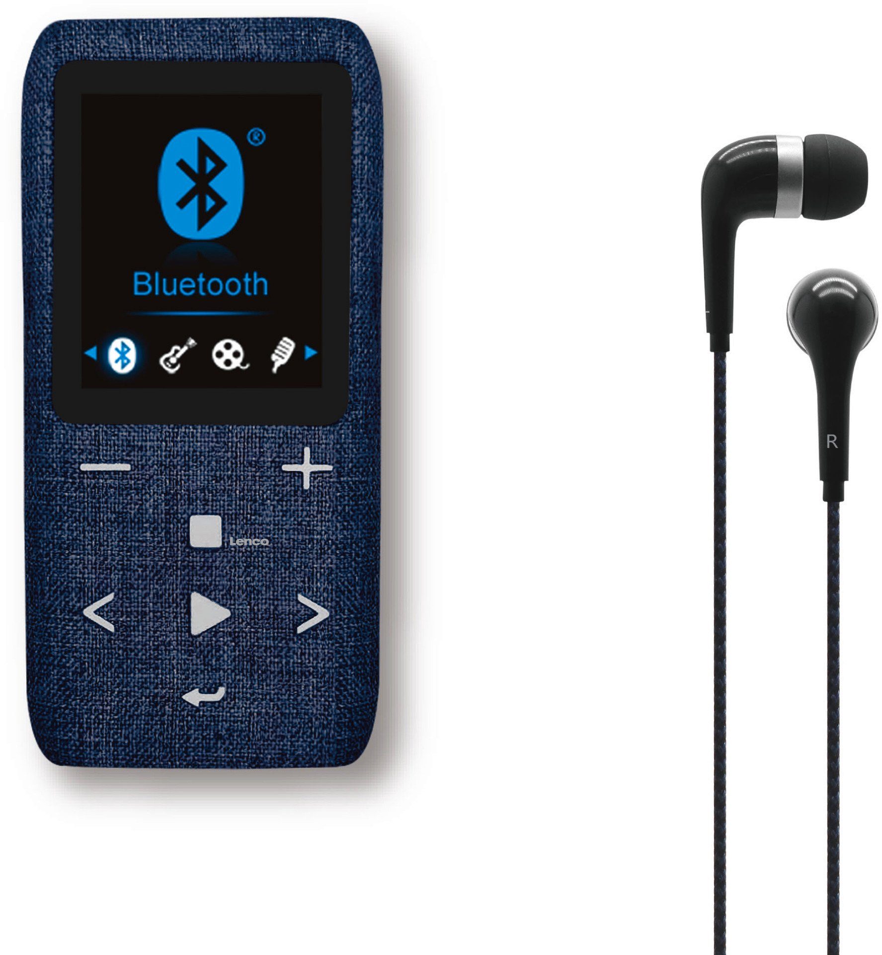 LENCO Xemio-861PK - MP3/MP4 Player with Bluetooth® 8GB Micro SD