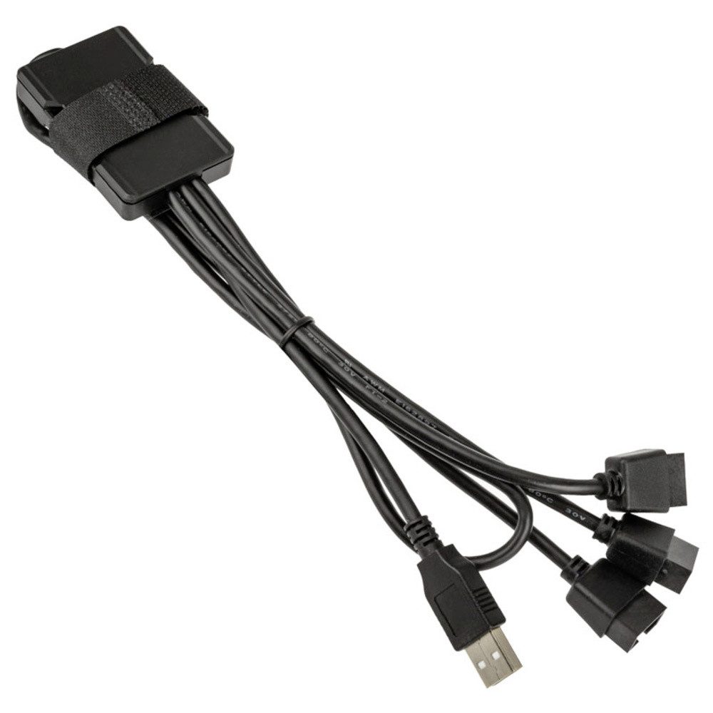 Lian Li Корпуса ПК Lian Li Lian Li PW-U2TPAB USB Hub - schwarz USB-Adapter