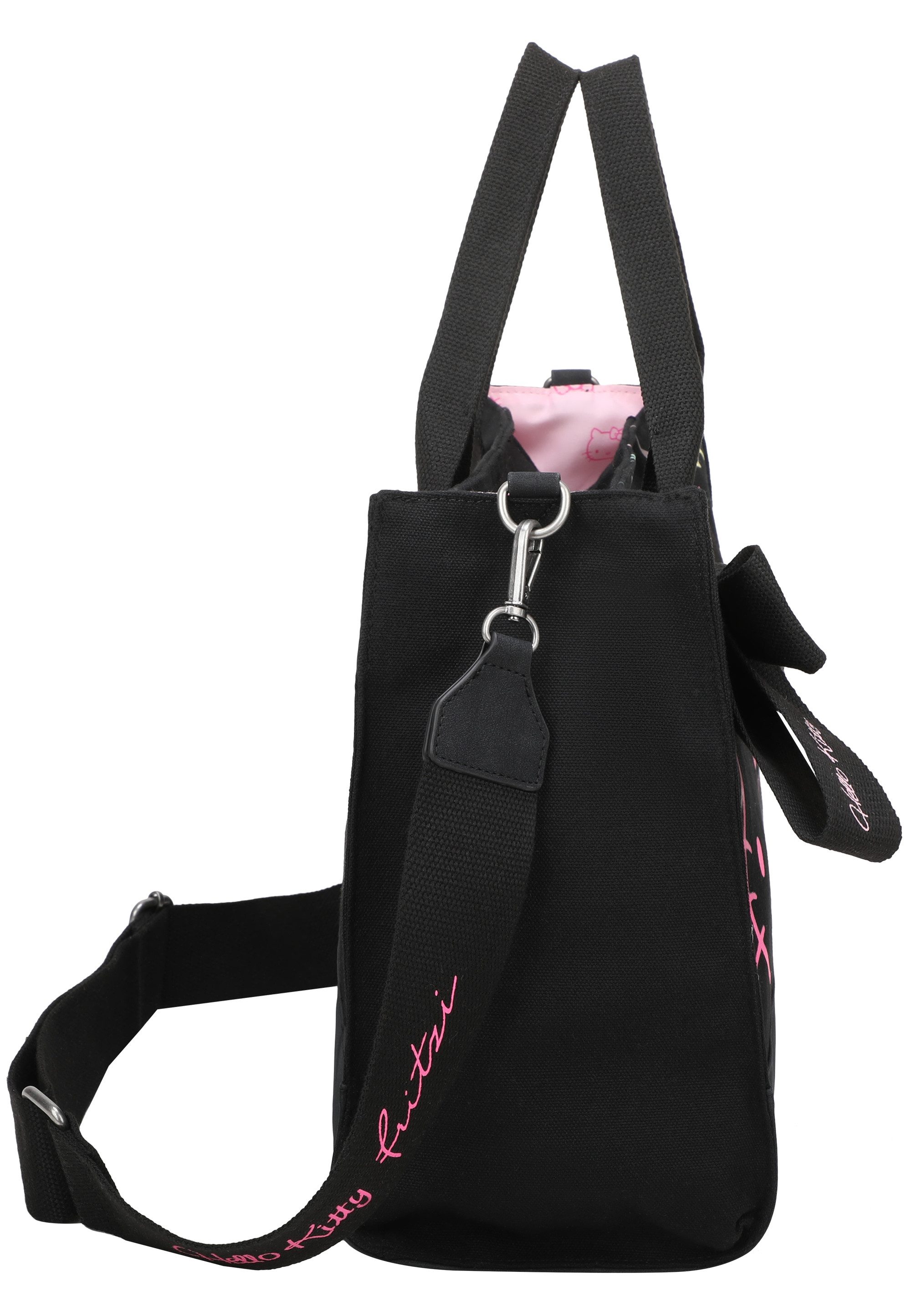 Fritzi aus Preußen Henkeltasche Tote Bag Canvas Limited Outline, mit Hello Kitty-Print