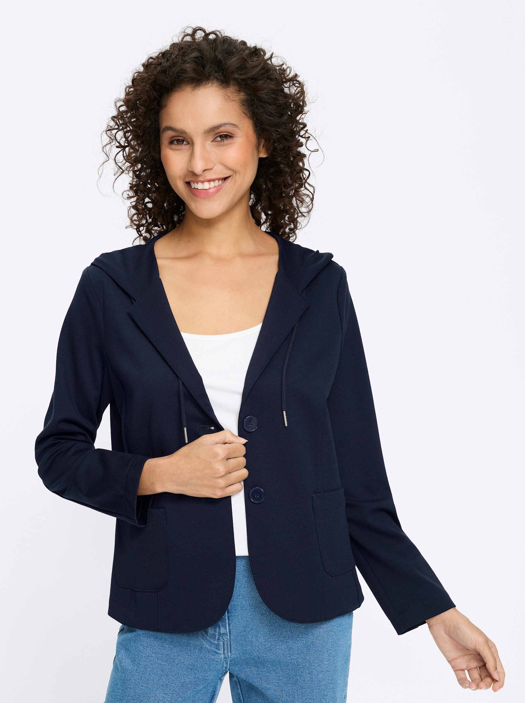 heine Jerseyblazer Sweatblazer Langarm
