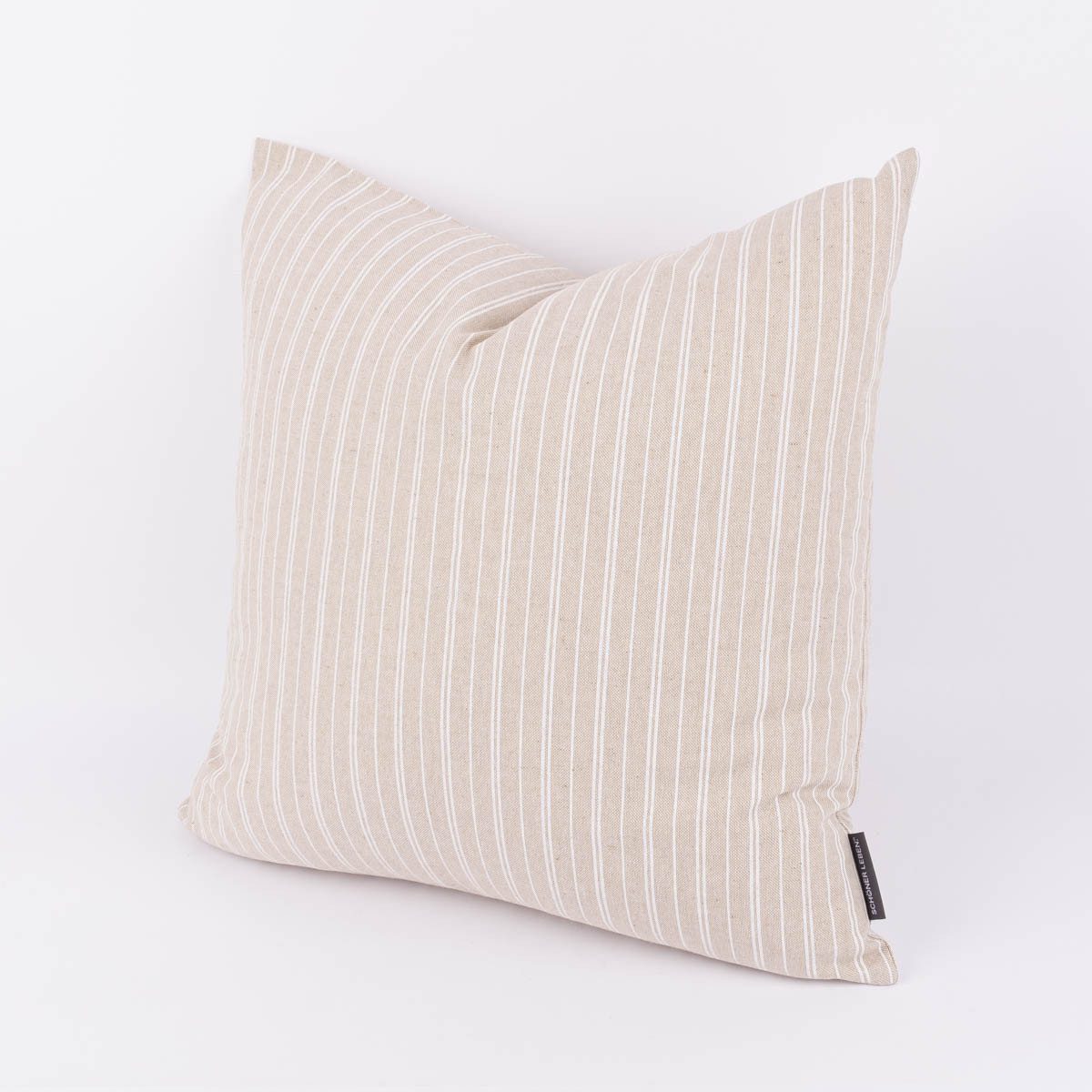 SCHÖNER LEBEN. Декоративные подушки Подушкиhülle Basic Stripe Streifen natur div. Größen von SCHÖNER LEBEN