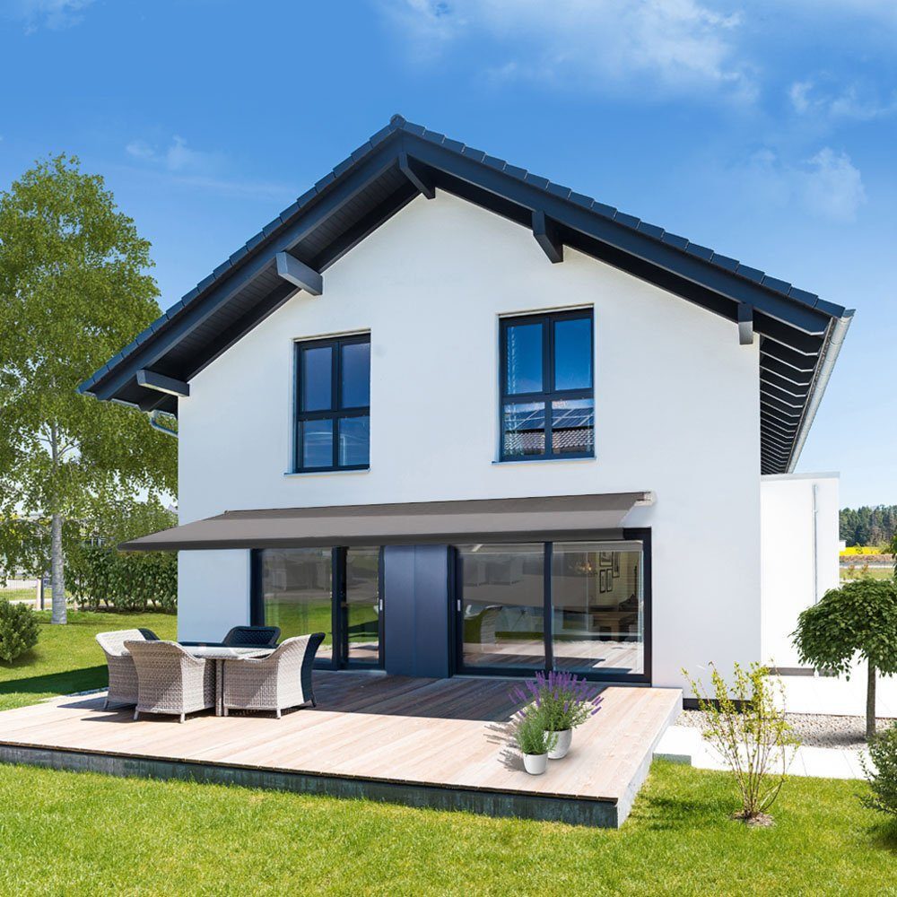HOME DELUXE Markise ELOS LED Vollkassettenmarkise günstig online kaufen