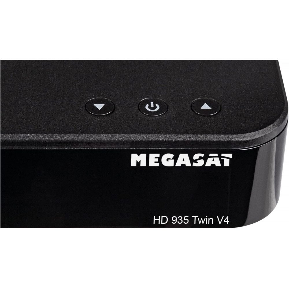 Megasat HD 935 Twin V4 HDTV Twin - Sat-Receiver - schwarz SAT-Receiver