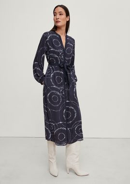 Comma Maxikleid Tunikakleid mit Alloverprint