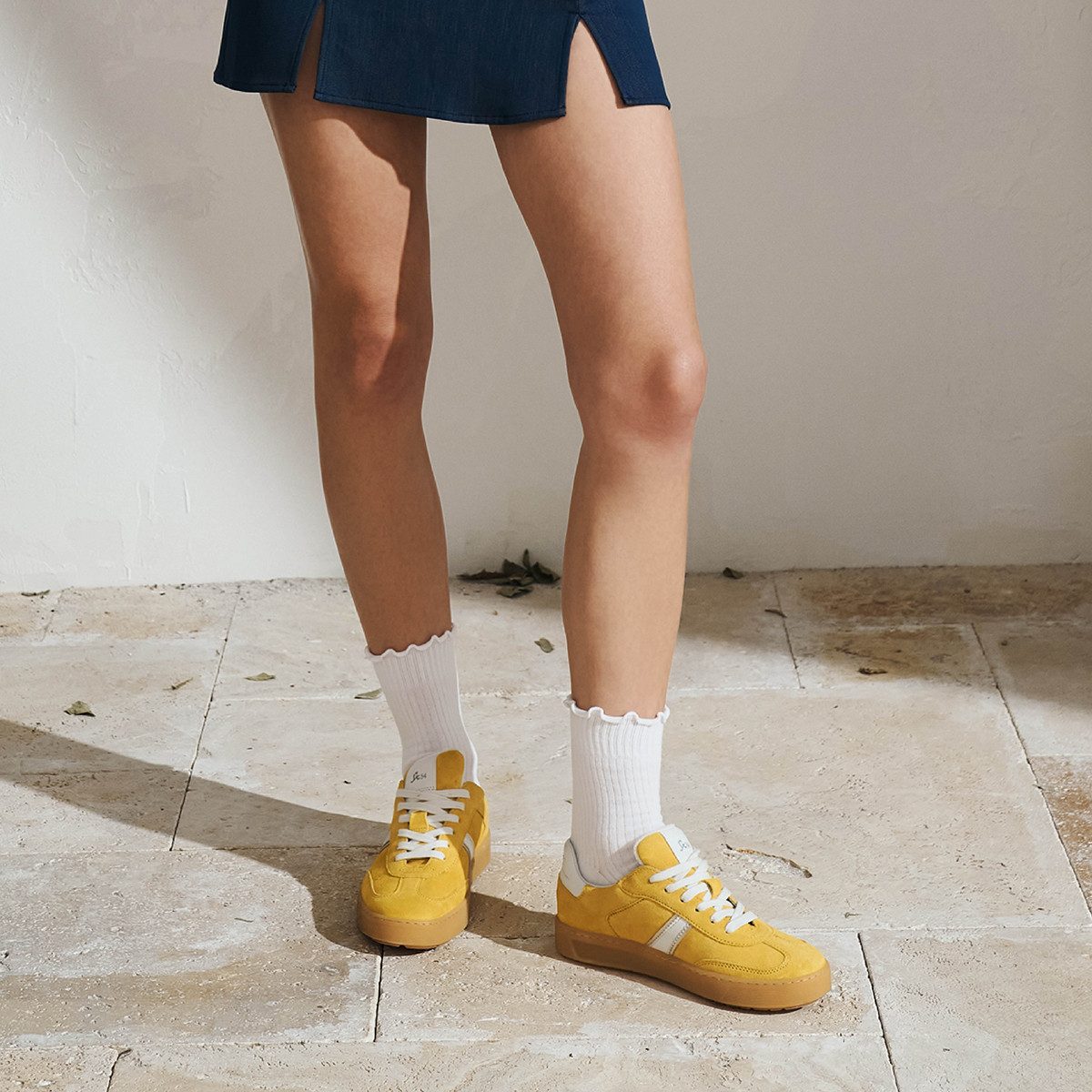 SIOUX Sioux 41001 TEDROSO-DA-707, Sneaker, Gelb, Damen Sneaker