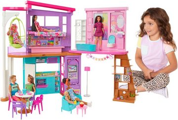 Barbie Puppenhaus Malibu Ferien-Haus, inklusive Möbel und Zubehör