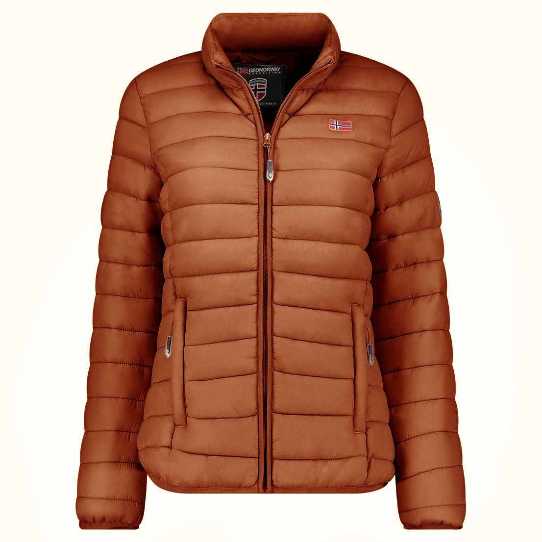 Geographical Norway Steppjacke Hochwertige Outdoorjacke Übergangsjacke Leicht Ohne Kapuze