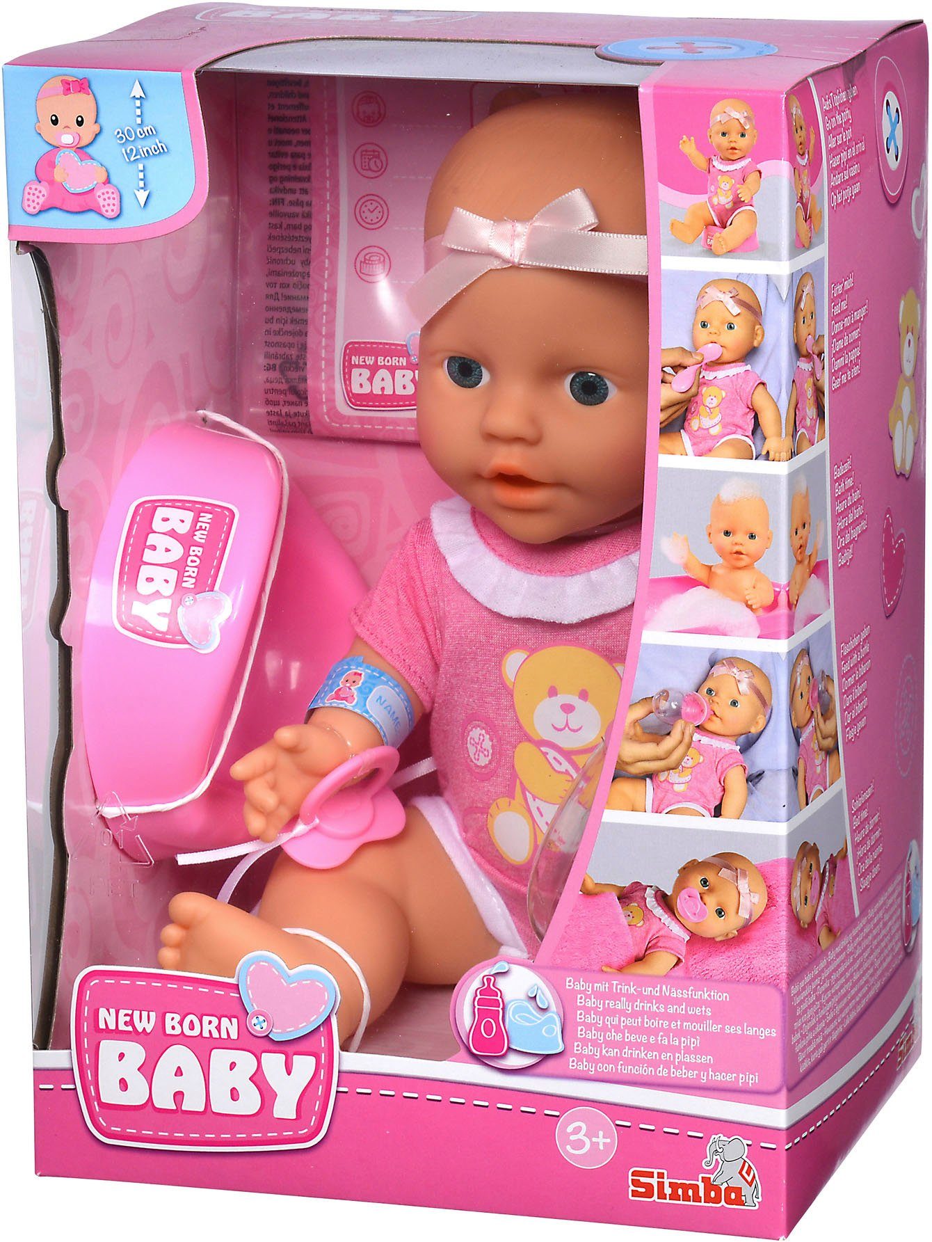 SIMBA Babypuppe New Born Baby (1-tlg)