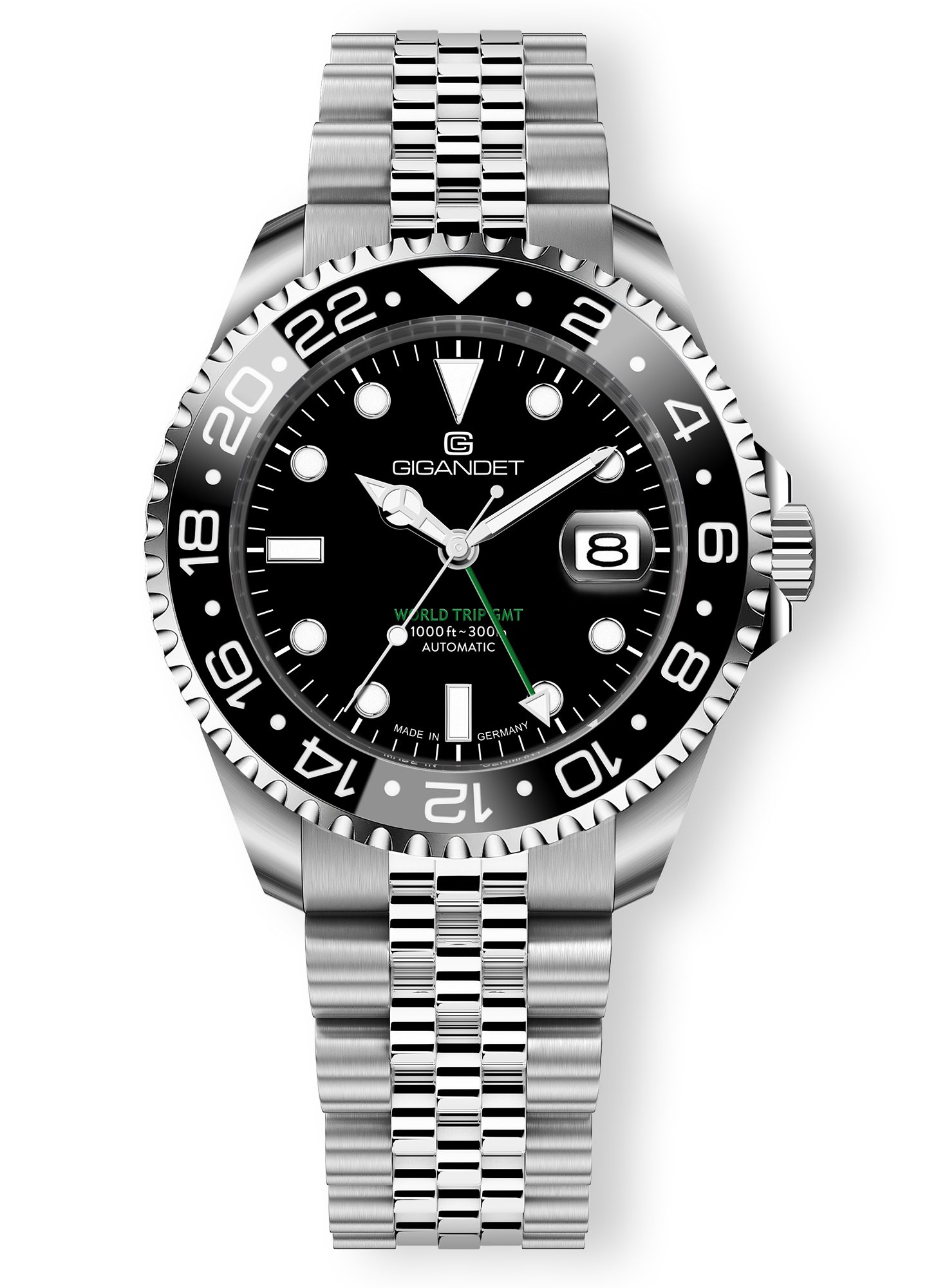 Gigandet Automatikuhr Made in Germany, Saphirglas, WORLD TRIP GMT - G1000-0 günstig online kaufen