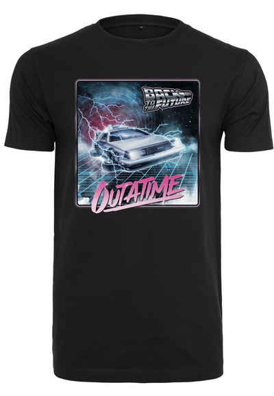 Merchcode T-Shirt Merchcode Herren Back To The Future Outatime Tee (1-tlg)