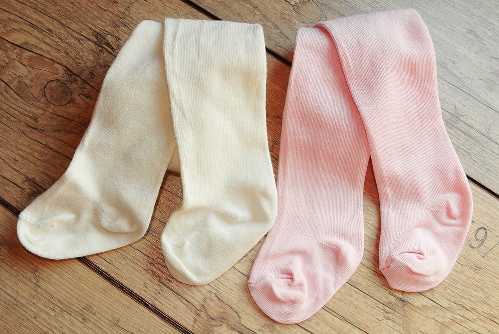 La Bortini Strumpfhose Baby Strumpfhose Strumpfhosen für Neugeborene Babys 2er Pack