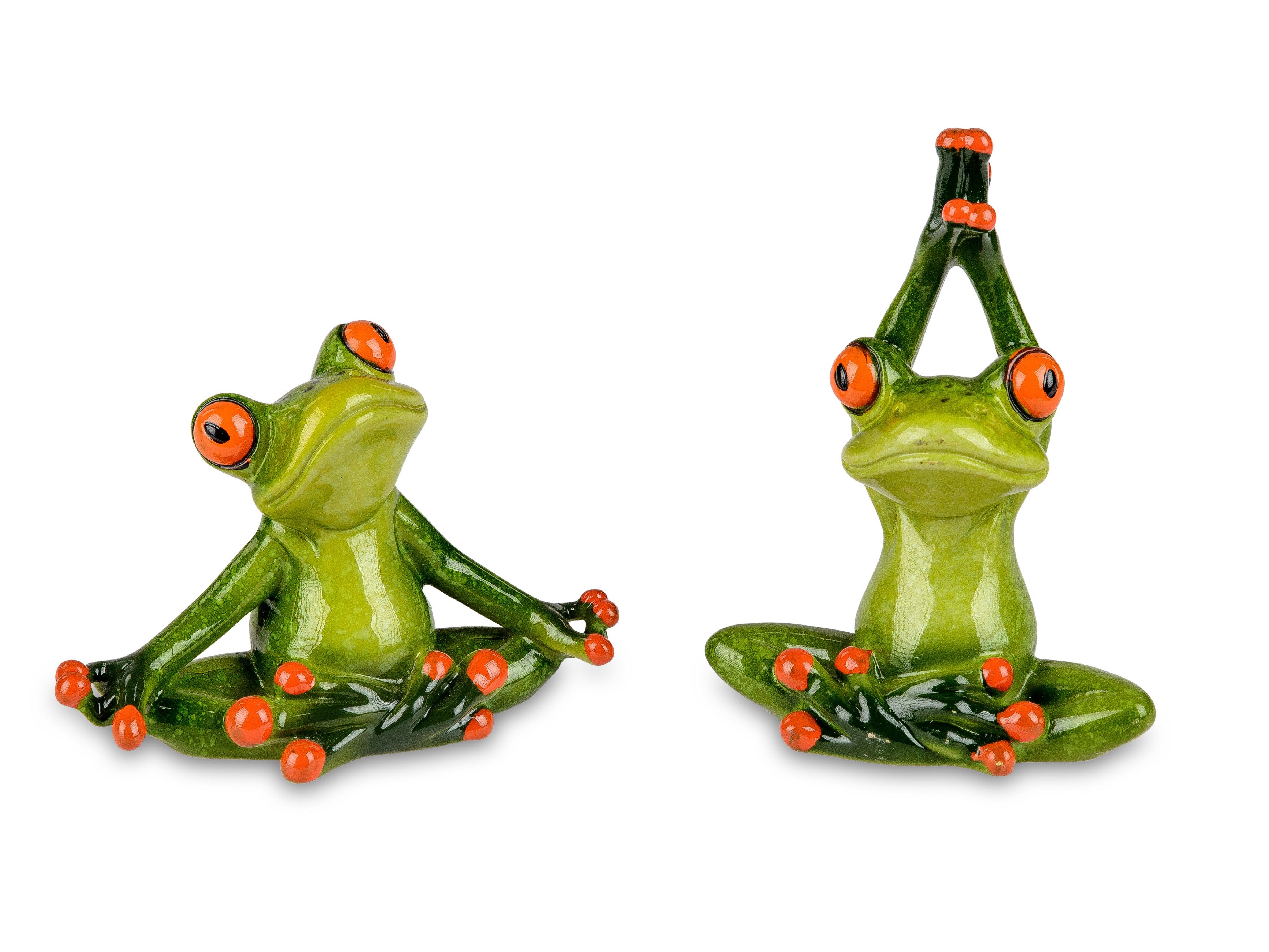 formano Dekofigur Froschhausen, Höhe: cm, Farbe: Grün, Motiv: Frosch
