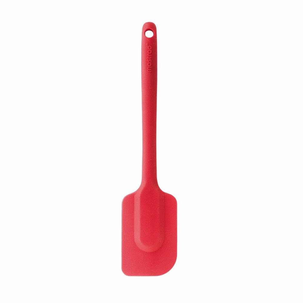 Teigschaber Silikonschaber Rot, 26 cm