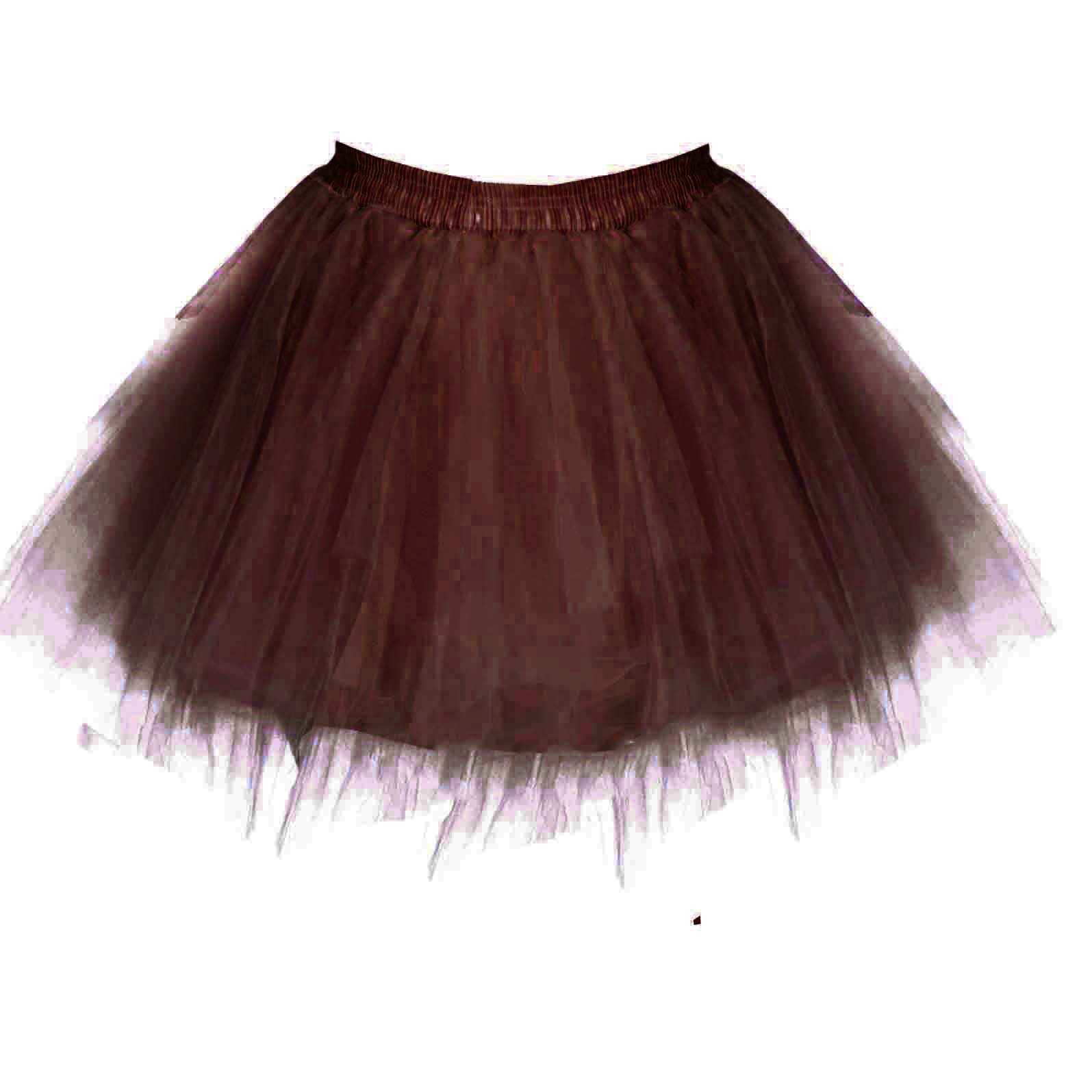 Kostüm Tutu braun 116/140