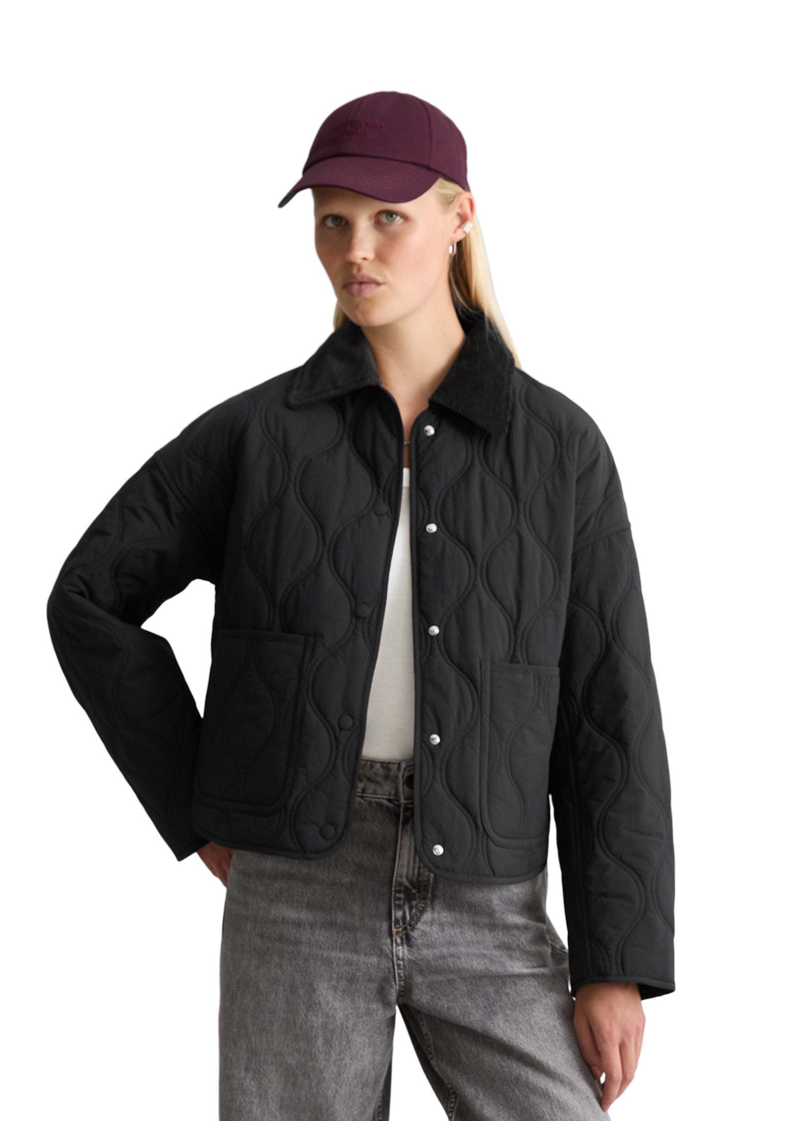 Marc O'Polo DENIM Outdoorjacke aus recyceltem Nylon