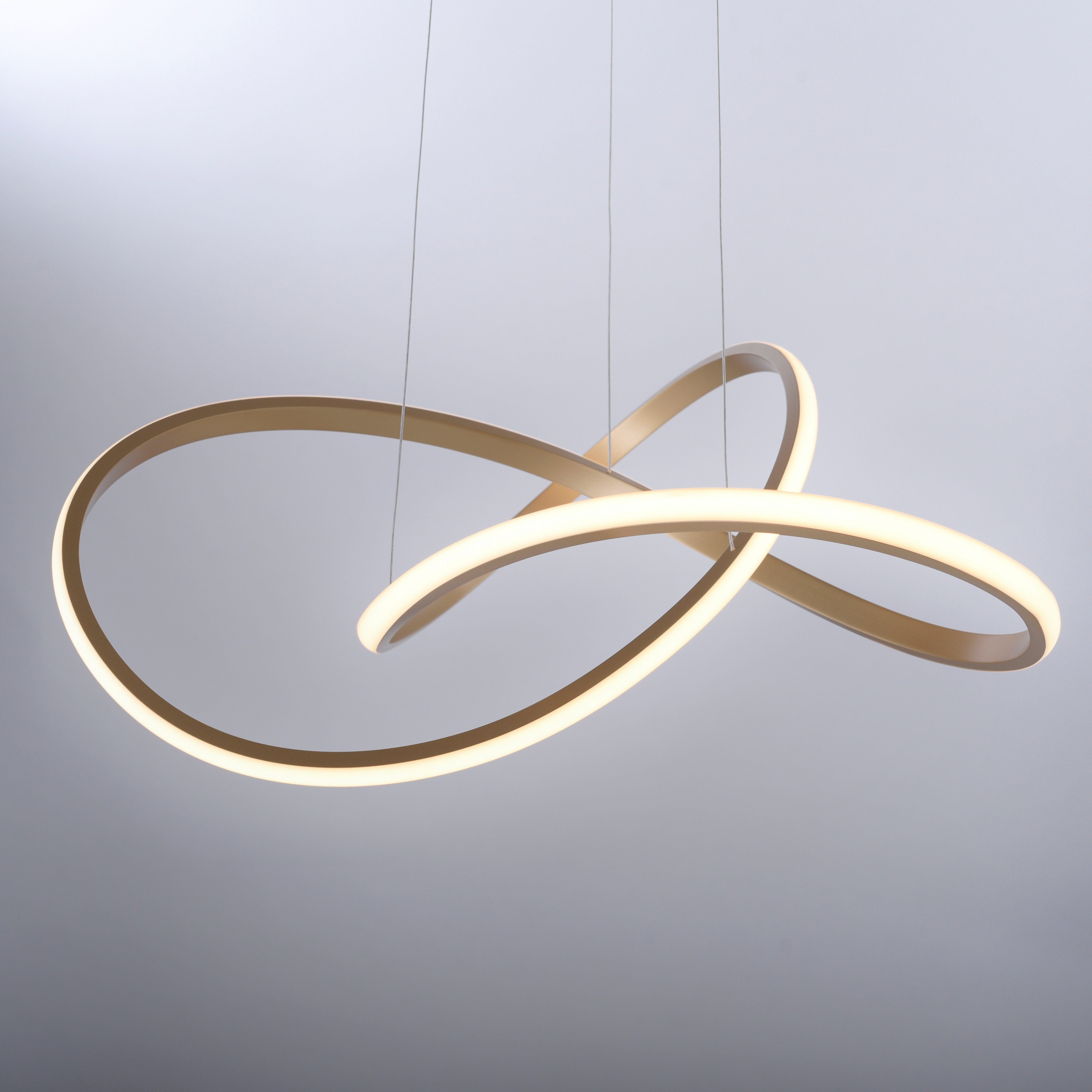 JUST LIGHT Pendelleuchte MARIA, LED fest integriert, Warmweiß, LED, dimmbar, Switchmo