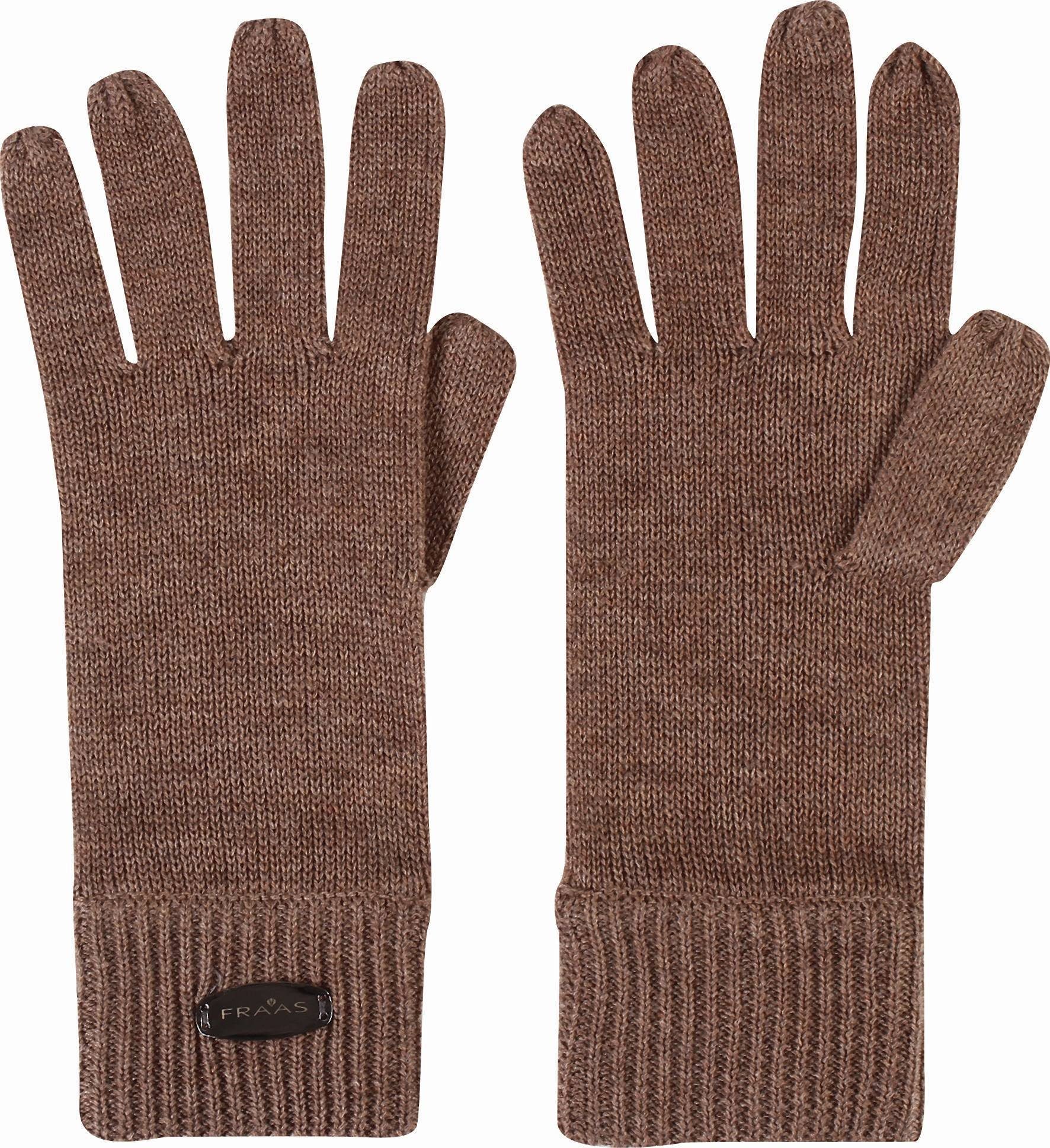 Damen Handschuhe Fraas Strickhandschuhe Wollhandbekleidung