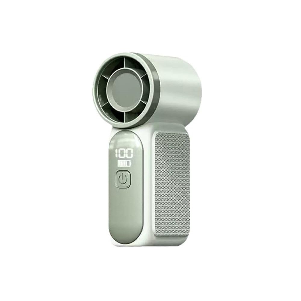 Minicloss Handventilator Tragbarer Mini-Handventilator, 6 Geschwindigkeiten, persönlicher, Ventilator mit LED-Display, USB-wiederaufladbar, Mini-Ventilator