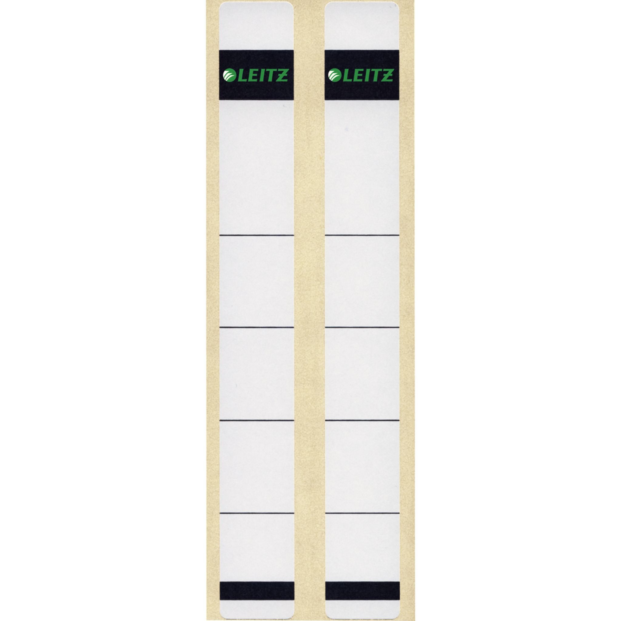 LEITZ Etikett LEITZ 1646 Rückenschilder extra schmal/kurz 23x192 mm hellgrau