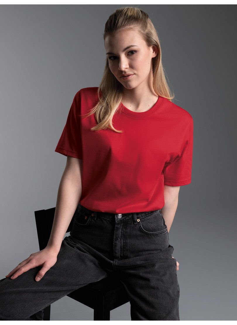 Trigema T-Shirt TRIGEMA T-Shirt aus 100% Baumwolle (1-tlg) günstig online kaufen