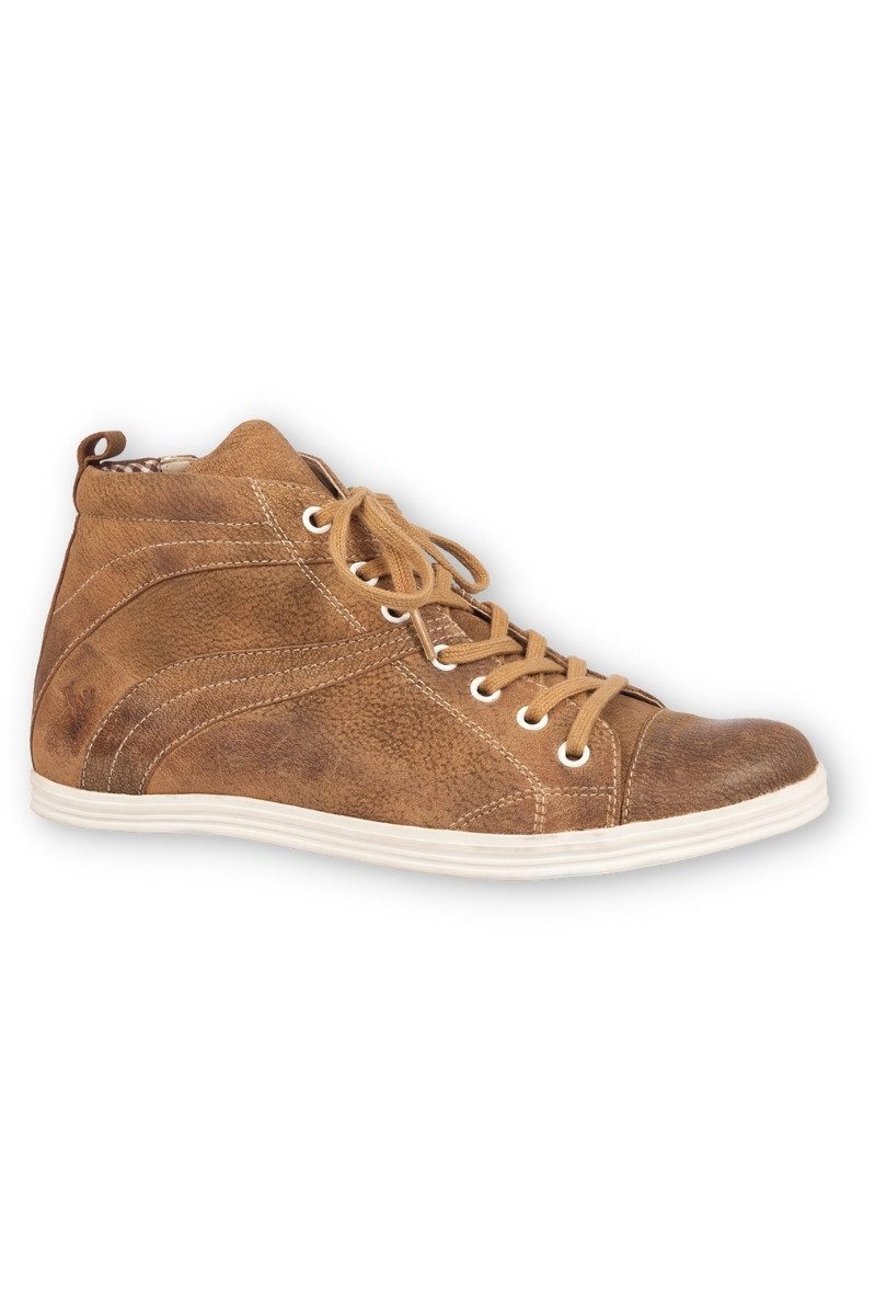 Spieth & Wensky Sneaker Herren - JULIAN - rustik gespeckt, wolf Sneaker