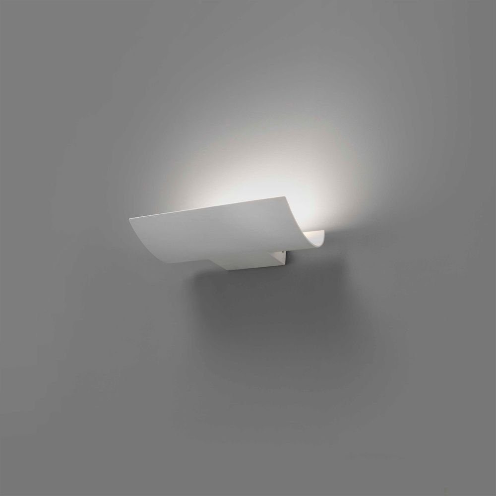 FARO Barcelona LED Außen-Wandleuchte KALA 3000K IP54 Weiß Weiß