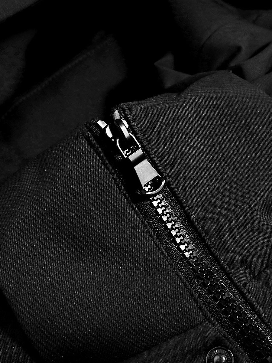 YOUTHUP Winterjacke Herren Parka Winter-Kapuzenjacke für Freizeit