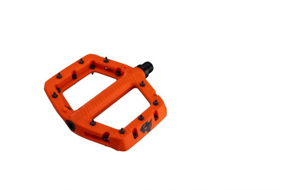 Race Face Fahrradpedale Race Face Chester Large Plattform-Pedal, orange - robuste Kontrolle fü