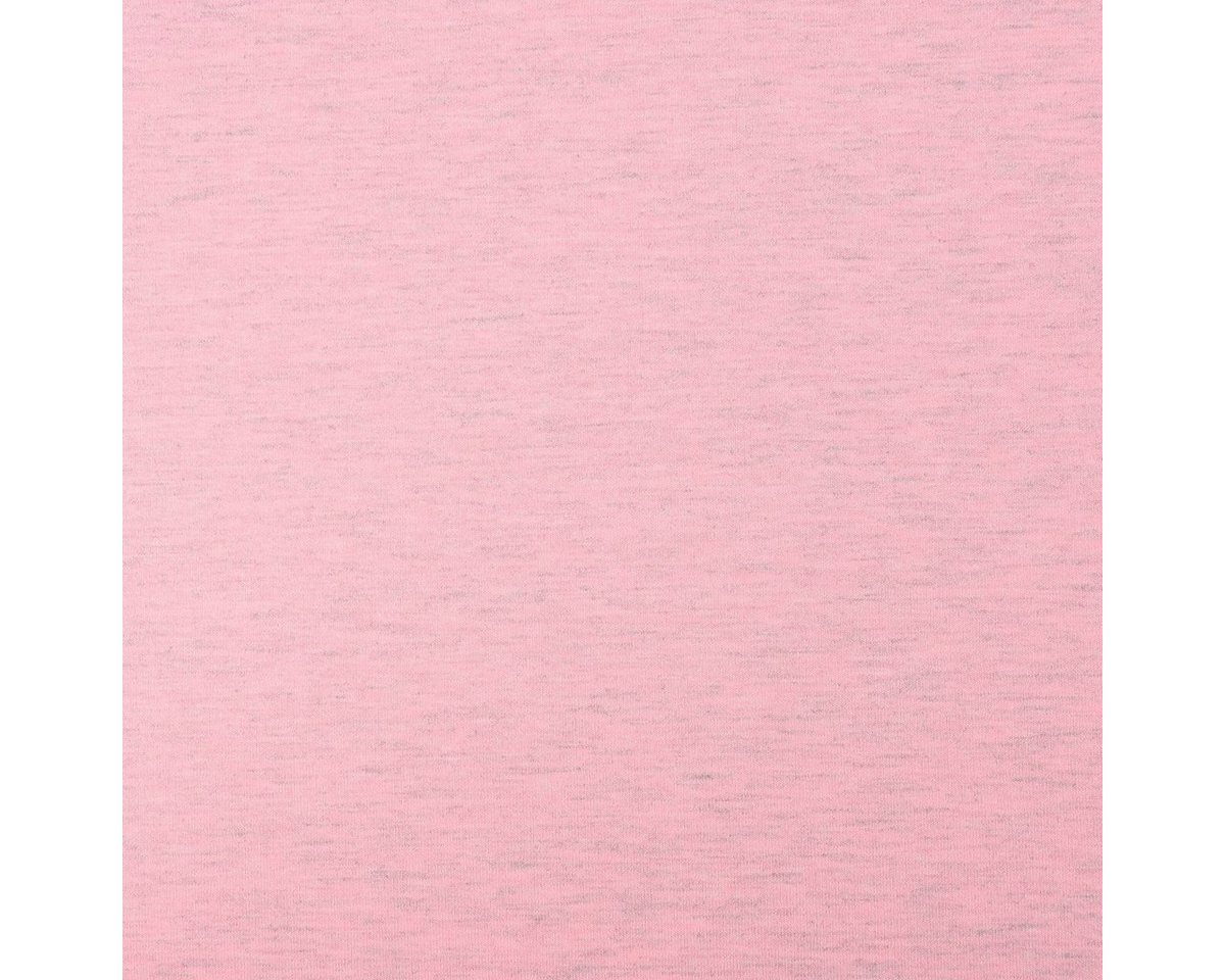 Thumbnail - SCHÖNER LEBEN. Stoff Baumwolljersey Jersey Melange rosa meliert 1,5m Breite