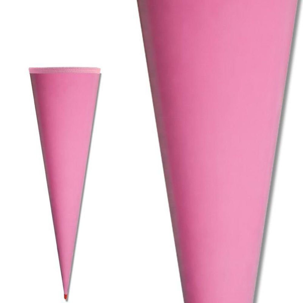 Roth Schultüte Rohling, 70 cm, rund, ohne Verschluss, Zuckertüte zum Basteln