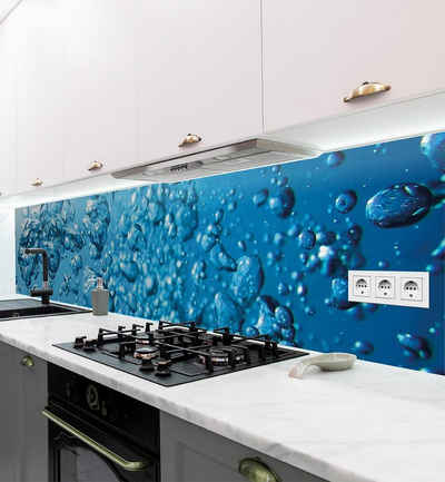 MyMaxxi Dekorationsfolie Küchenrückwand Wasser selbstklebend Spritzschutz Folie