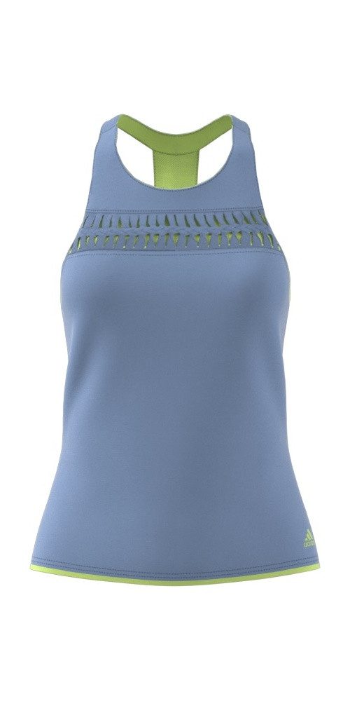 adidas Performance Tanktop Tennis-Tank Melbourne #18 hellblau Damen – Bild 2 von 3