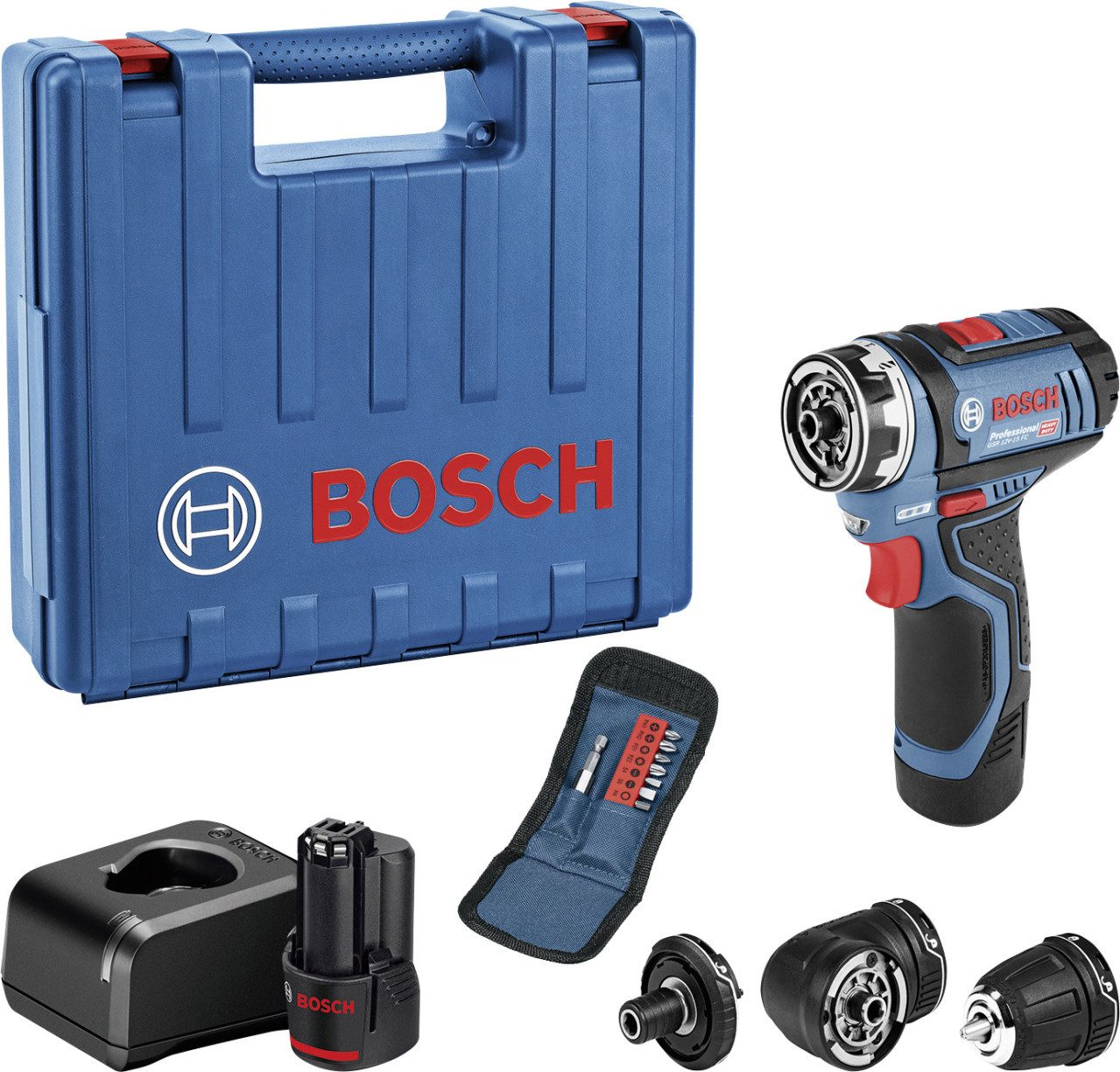 BOSCH Akku-Bohrschrauber Bosch Professional Akku-Bohrschrauber GSR 12V-15